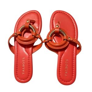 Talbots Women's Orange Sandals
